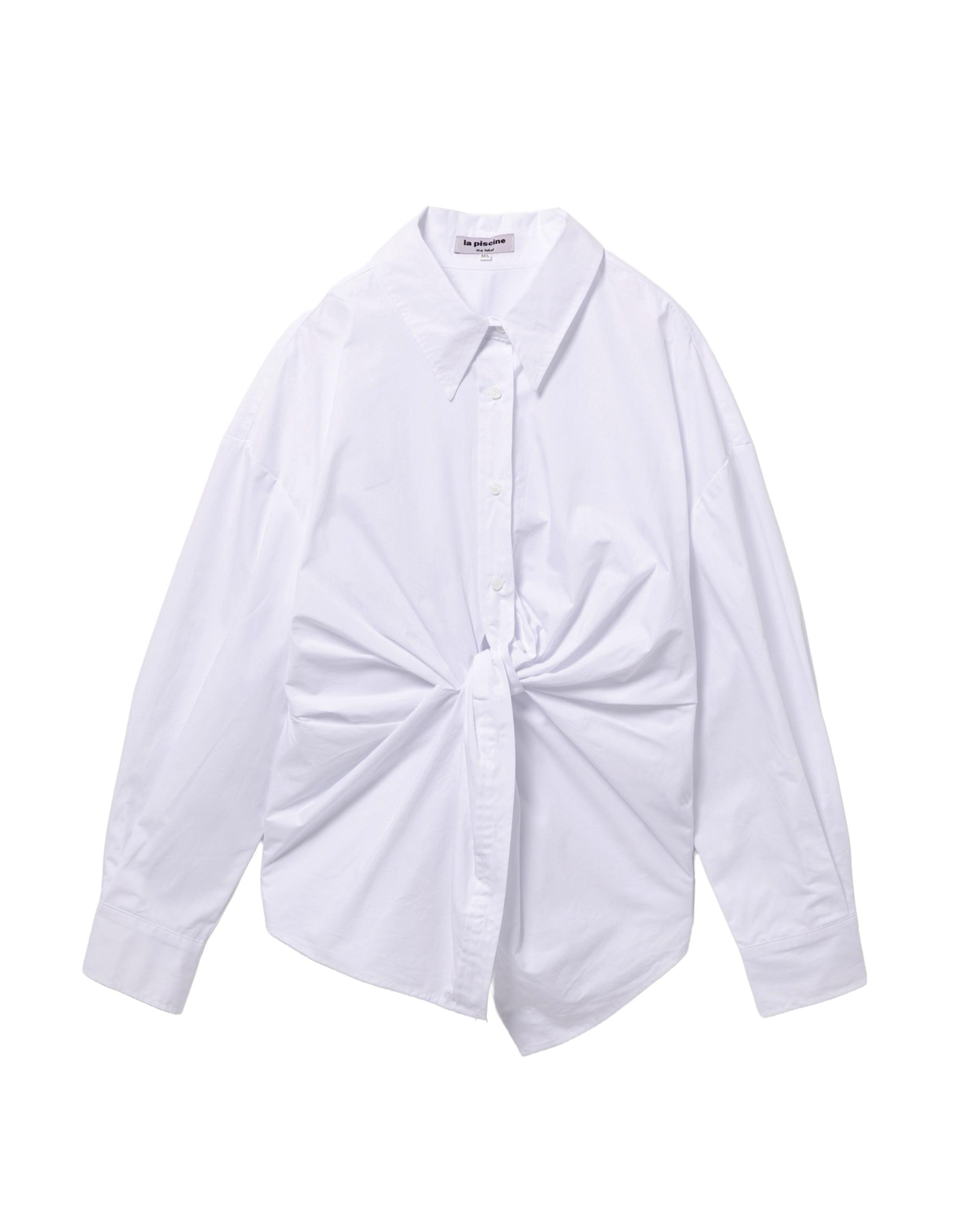 Knotted long sleeve shirt by LA PISCINE