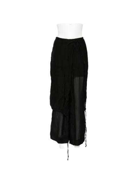 La Piscine drawstring trousers by LA PISCINE