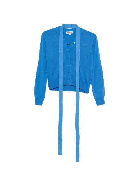 buttoned cardigan by LA PISCINE