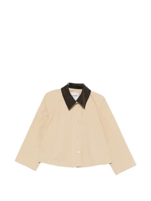 collared jacket by LA PISCINE