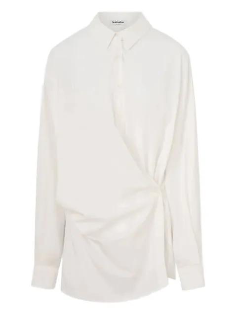 draped shirt by LA PISCINE