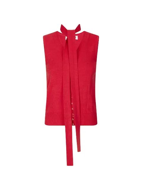 knitted vest by LA PISCINE