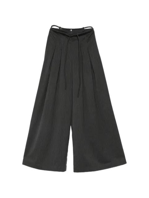 pinstripe trousers by LA PISCINE