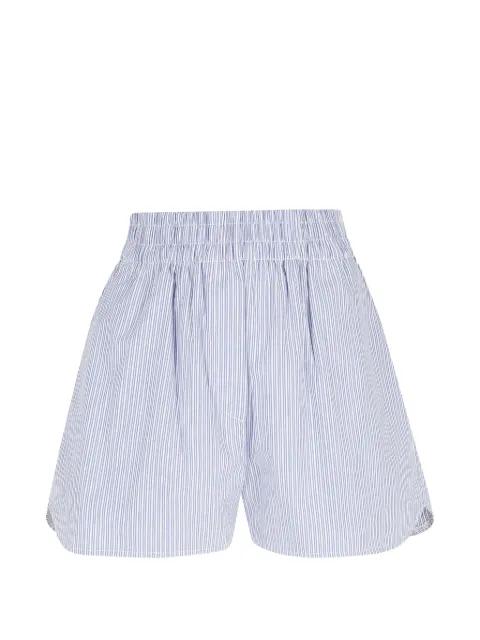 striped mini shorts by LA PISCINE