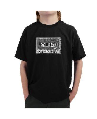 Boys Word Art T-shirt - The 80's by LA POP ART