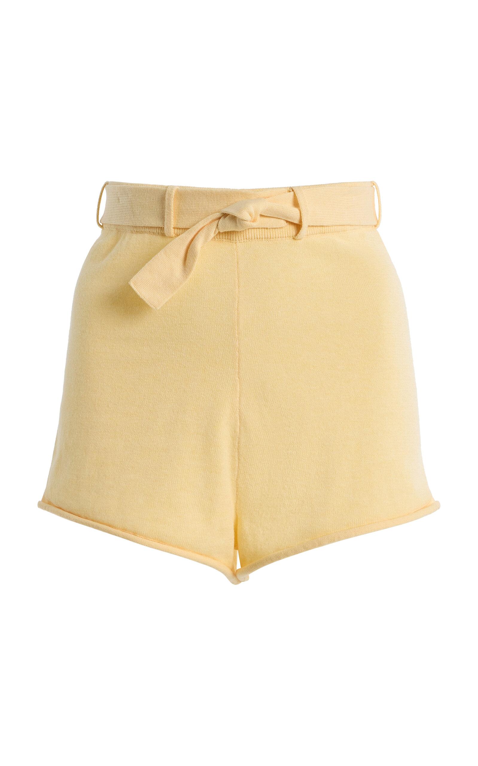 La Porte French Cotton-Cashmere Hot Shorts - Moda Operandi by LA PORTE