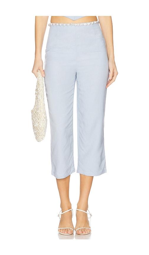 La Porte Jane Pearl Capri in Baby Blue by LA PORTE