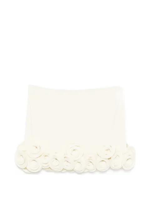 Ivette floral-appliqué beach cover-up by LA REVECHE