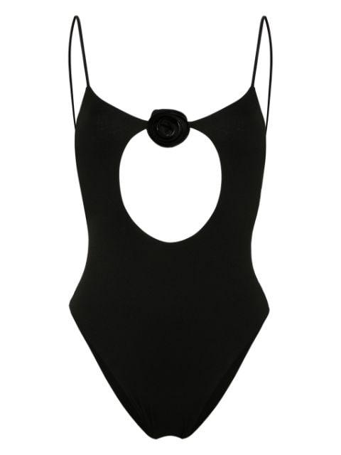 Nadir floral-appliqué swimsuit by LA REVECHE