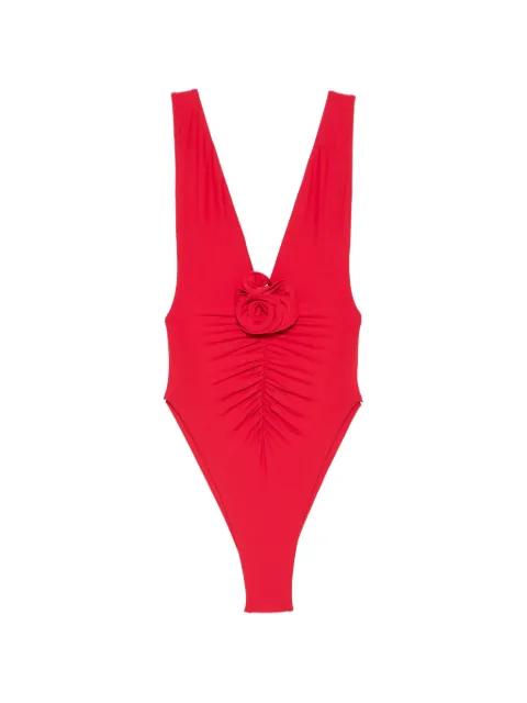 Samira ruched swimsuit by LA REVECHE