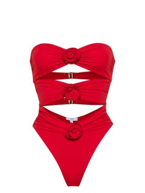 Vesna cut-out swimsuit by LA REVECHE