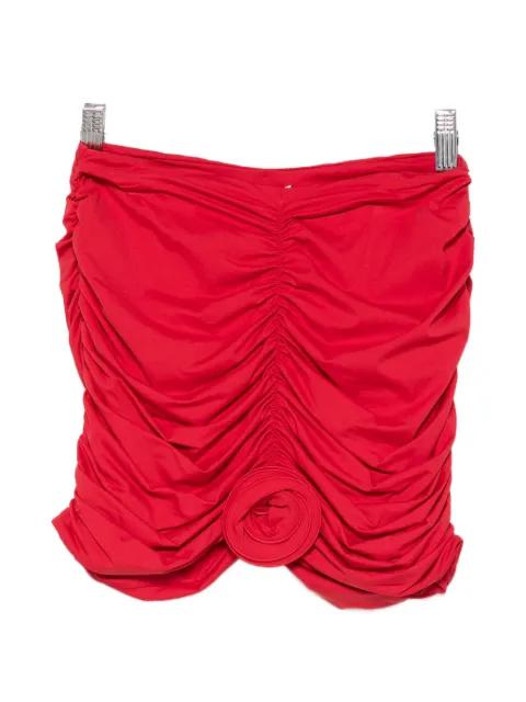 ruched skirt by LA REVECHE