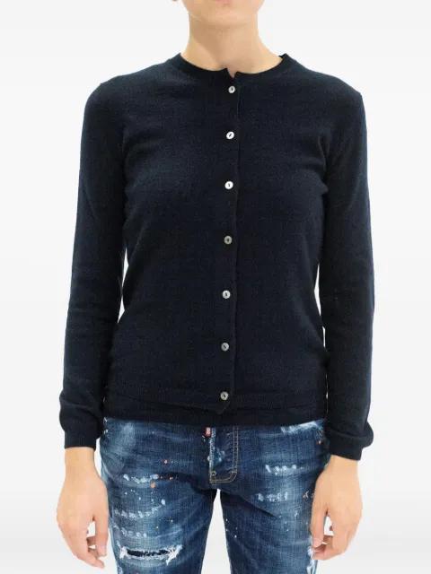 buttoned cashmere cardigan by LA ROSE