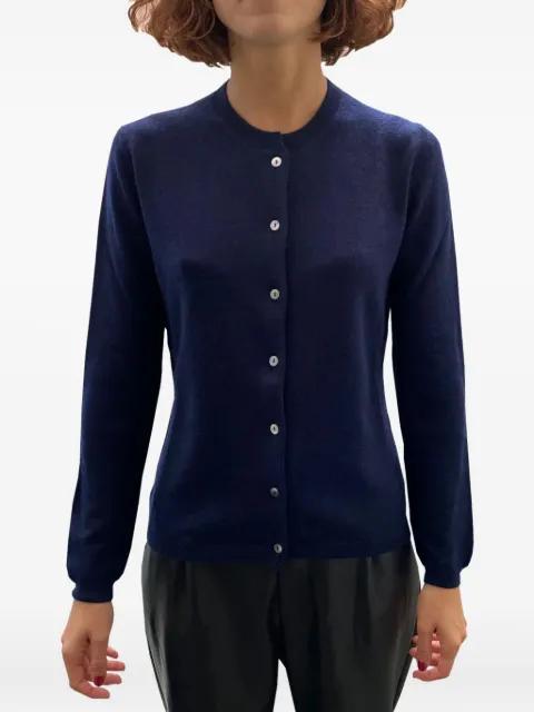 buttoned cashmere cardigan by LA ROSE