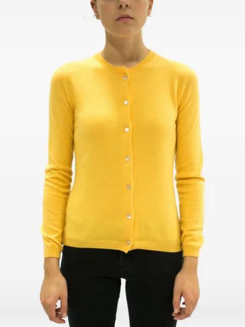 buttoned cashmere cardigan by LA ROSE