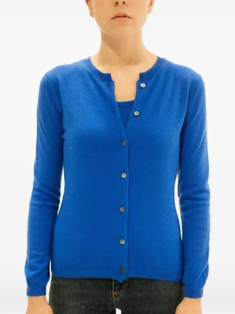 buttoned cashmere cardigan by LA ROSE