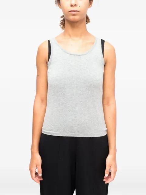 mélange-effect tank top by LA ROSE