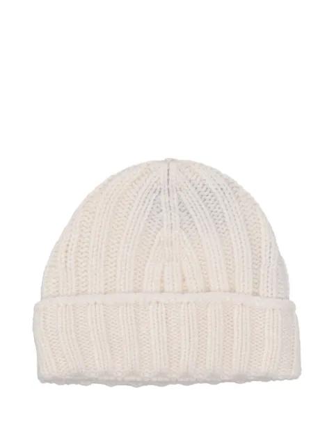 ribbed beanie by LA-ROSE