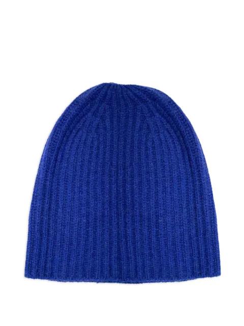 ribbed-knit beanie by LA ROSE