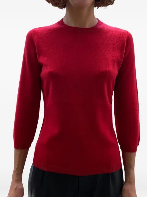 three-quarter-sleeved top by LA ROSE