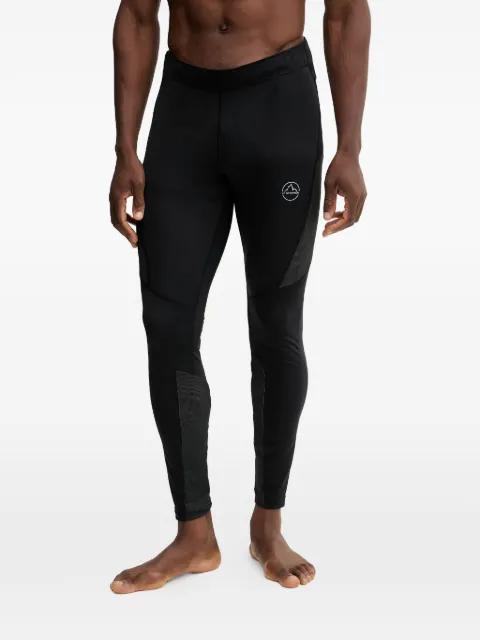 Triumph logo-print leggings by LA SPORTIVA