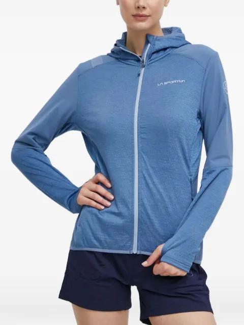 hoodied track jacket by LA SPORTIVA