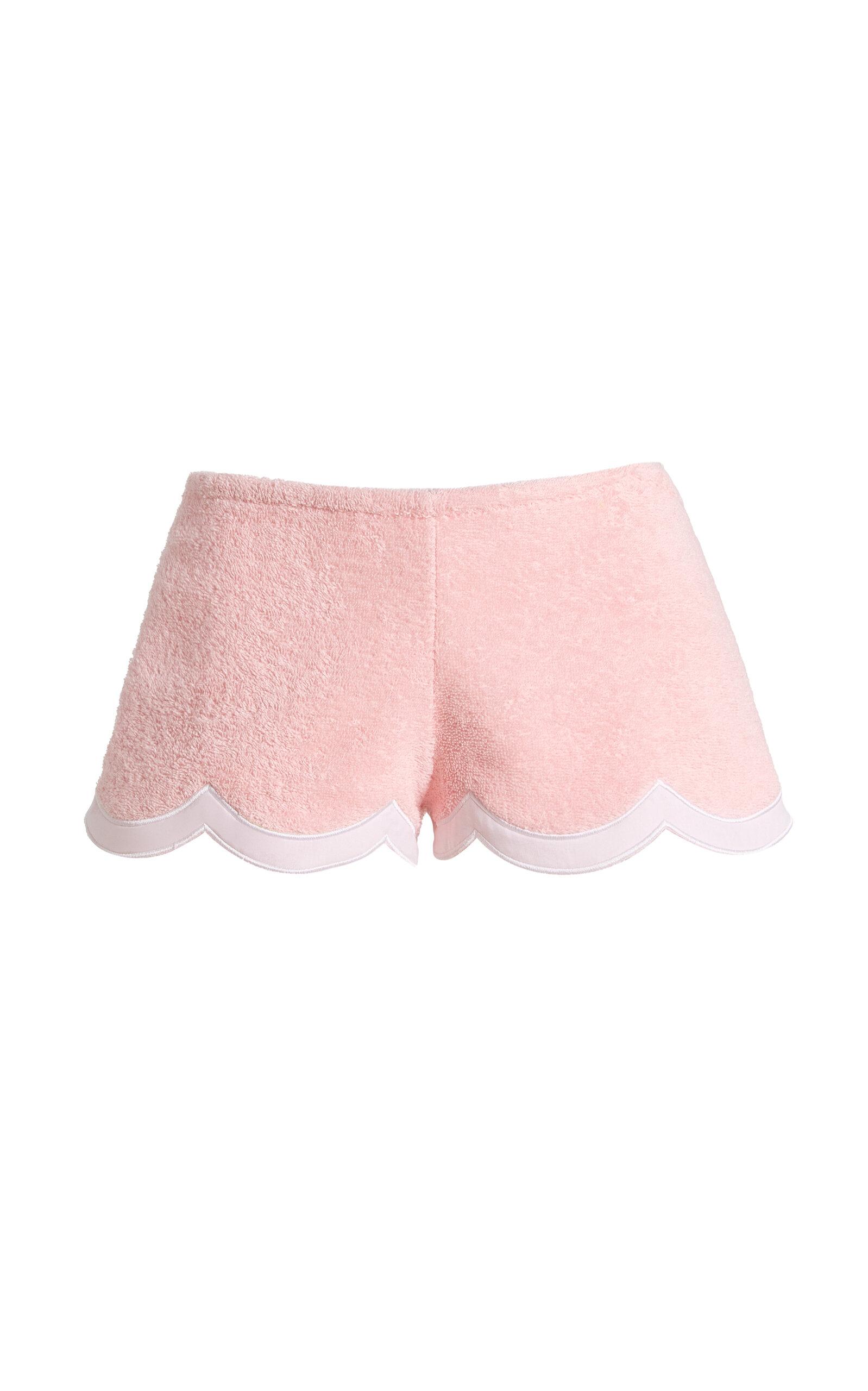 LA VESTE Exclusive Waves Cotton Minihorts - Moda Operandi by LA VESTE
