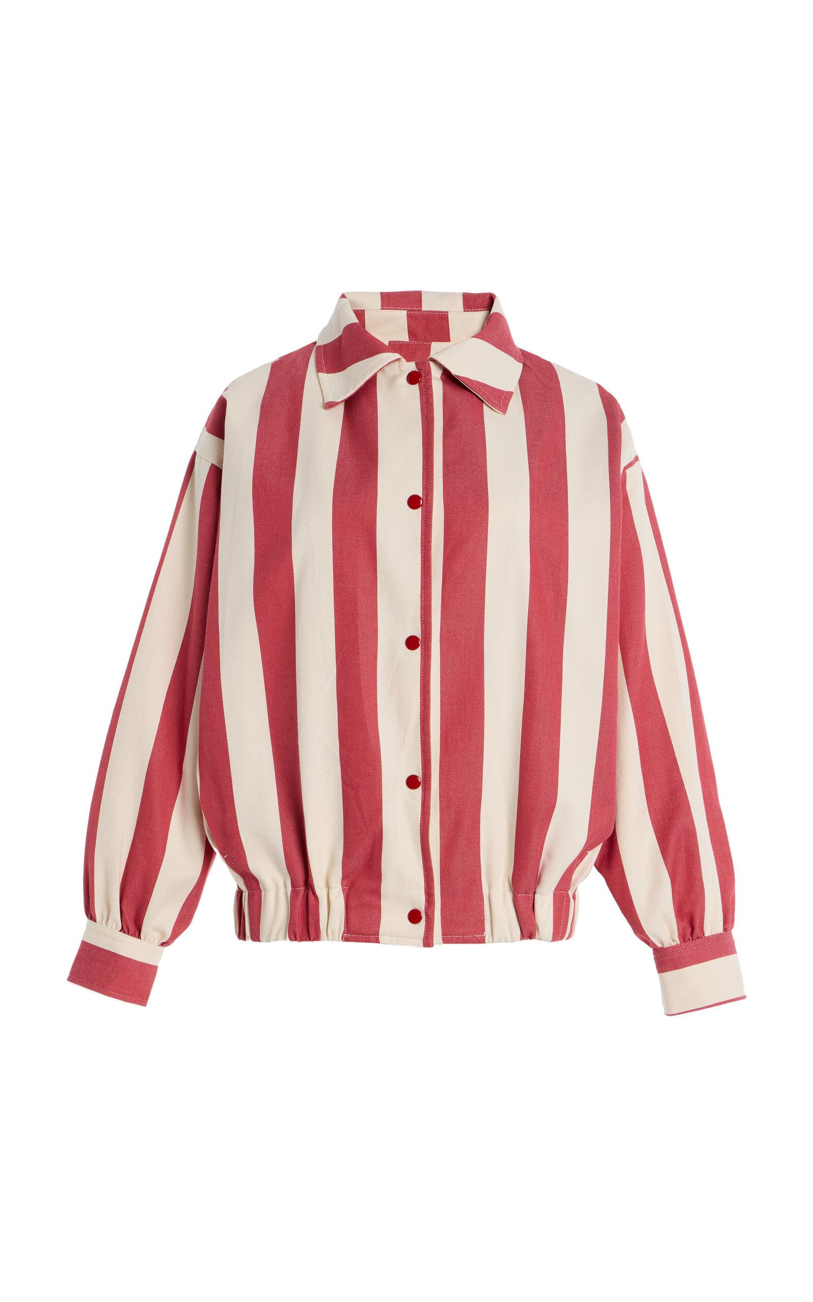 LA VESTE Parasol Cotton Bomber Jacket - Moda Operandi by LA VESTE LA VESTE Parasol Cotton Bomber Jacket - Moda Operandi by LA VESTE