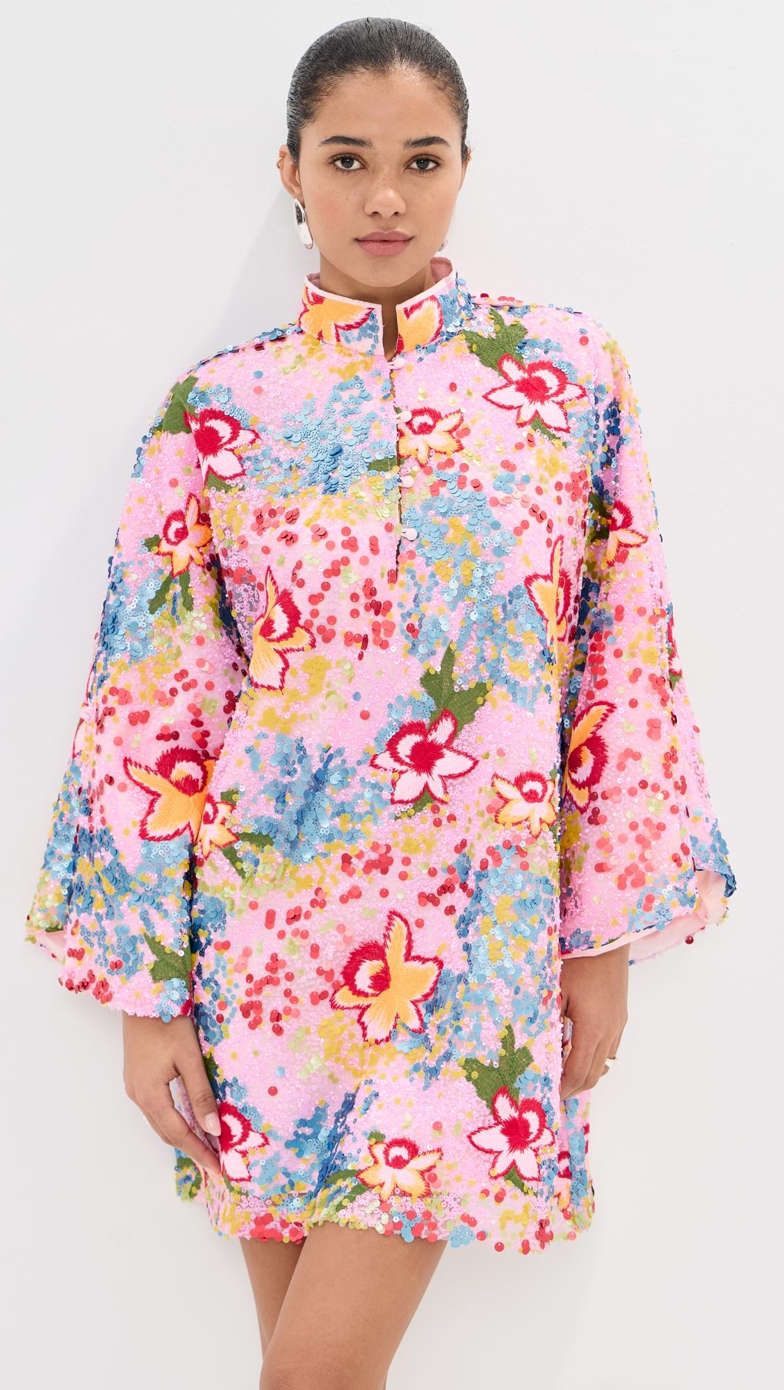 Sequin Mini Caftan by LA VIE STYLE HOUSE