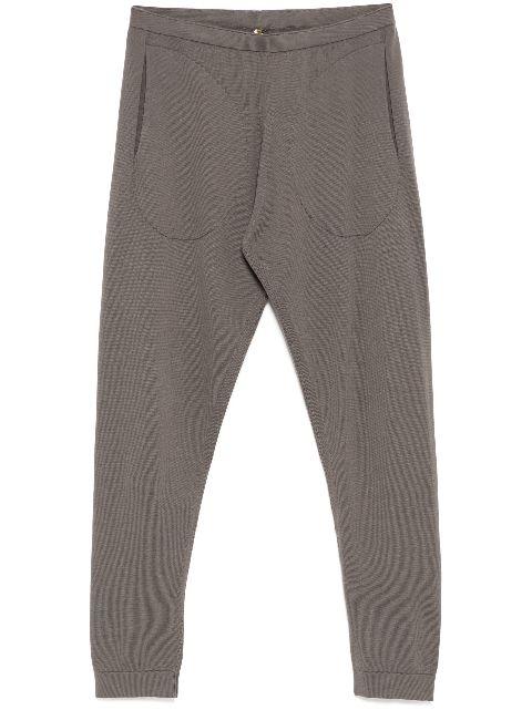 elasticated waist trousers by LABEL UNDER CONSTRUCTION
