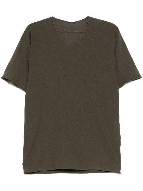 raw edge T-shirt by LABEL UNDER CONSTRUCTION