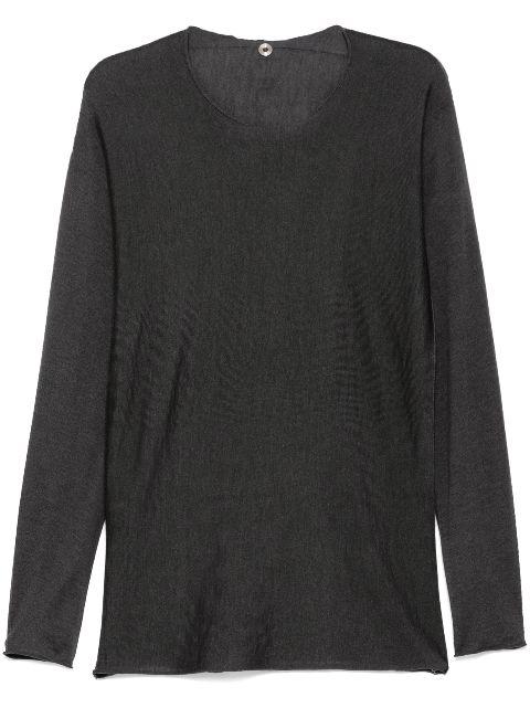 raw edge T-shirt by LABEL UNDER CONSTRUCTION