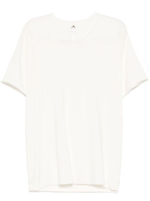 raw edge T-shirt by LABEL UNDER CONSTRUCTION
