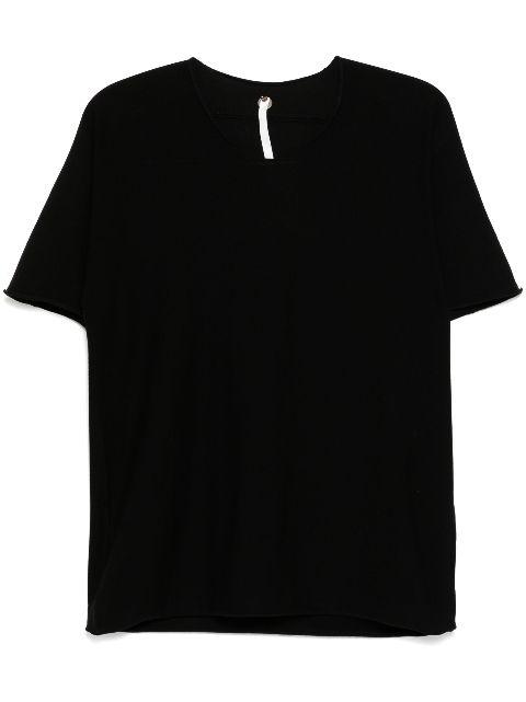 raw edge T-shirt by LABEL UNDER CONSTRUCTION