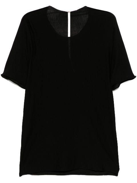 raw edge T-shirt by LABEL UNDER CONSTRUCTION