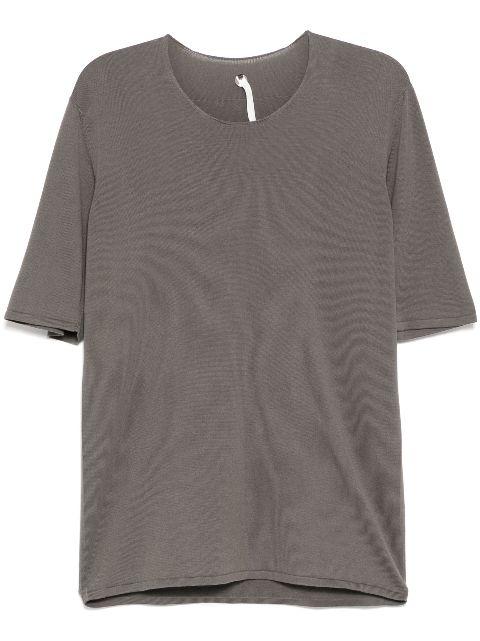 raw edge T-shirt by LABEL UNDER CONSTRUCTION