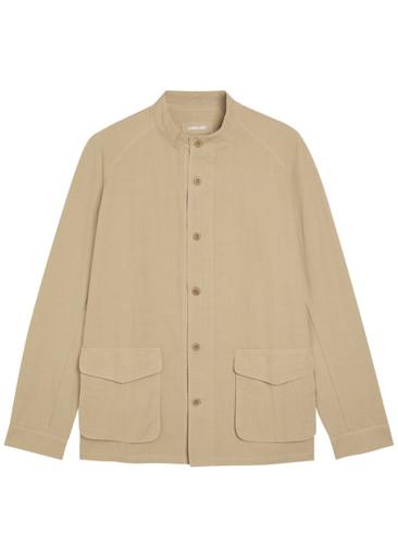 Patch pocket cotton shirt by LABO.ART