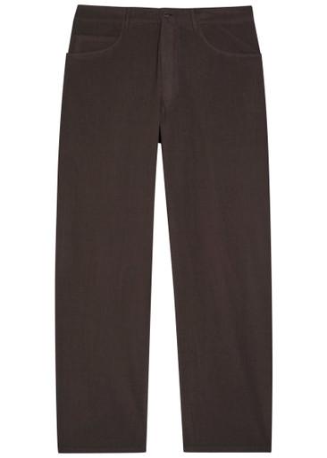 Straight-leg cotton trousers by LABO.ART
