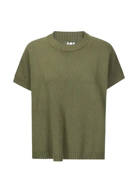 ribbed short-sleeve T-shirt by LABO ART