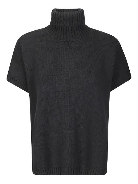 turtleneck short-sleeve sweater by LABO ART