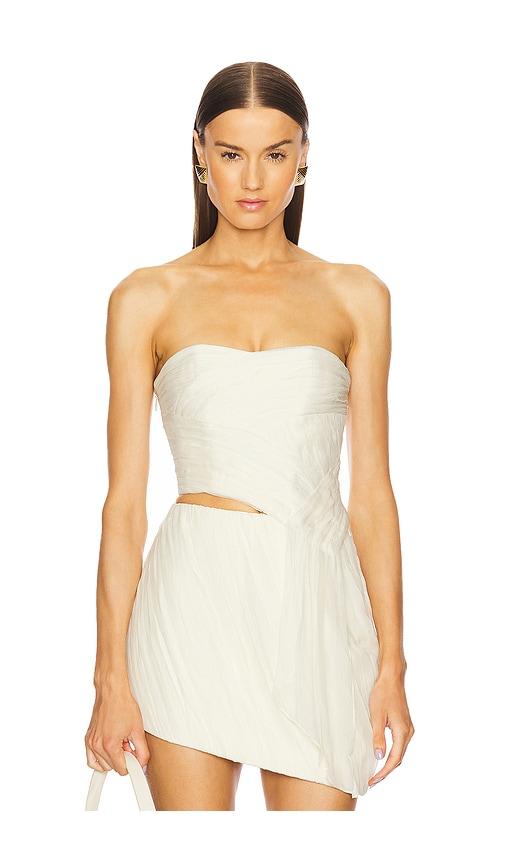 L'Academie Amiens Top in Ivory by L'ACADEMIE