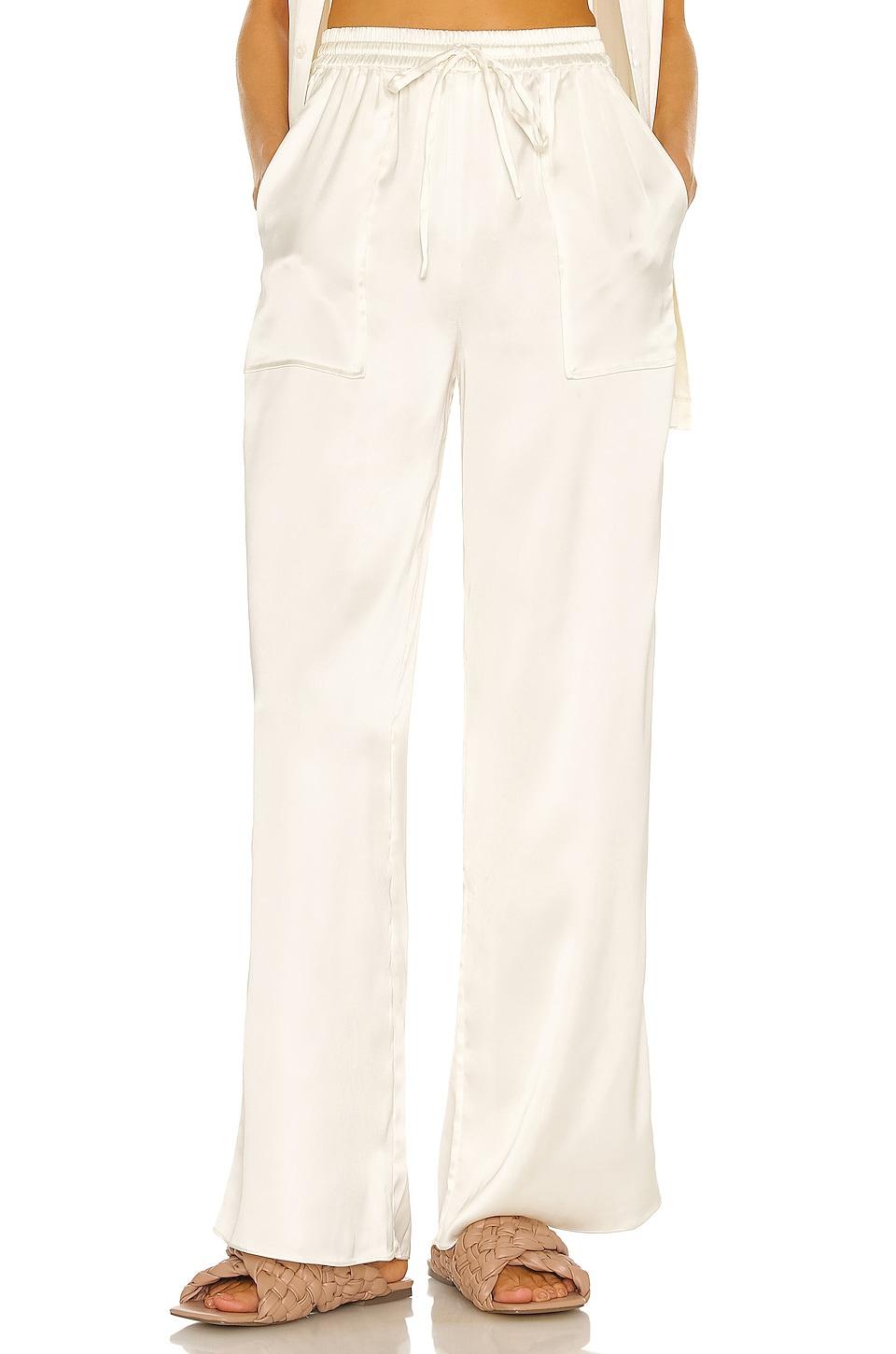 L'Academie Corrine Pant in Ivory by L'ACADEMIE