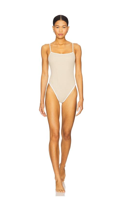 L'Academie Jolie One Piece in Taupe by L'ACADEMIE