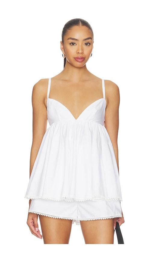 L'Academie Lillie Top in White by L'ACADEMIE