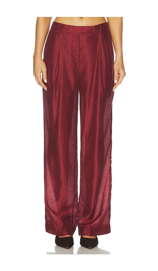 L'Academie Liya Pant in Red by L'ACADEMIE