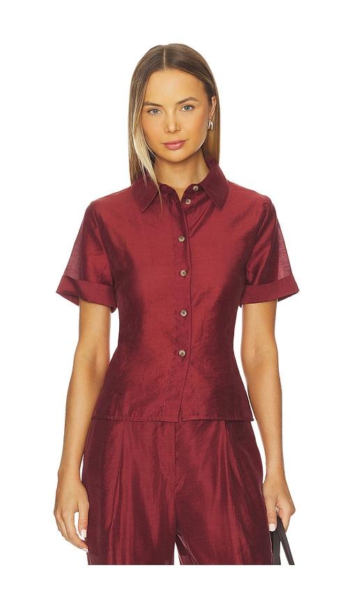 L'Academie Liya Top in Red by L'ACADEMIE