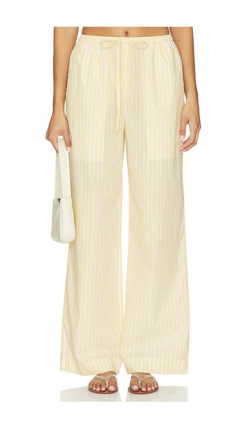 L'Academie Micah Pant in Yellow by L'ACADEMIE