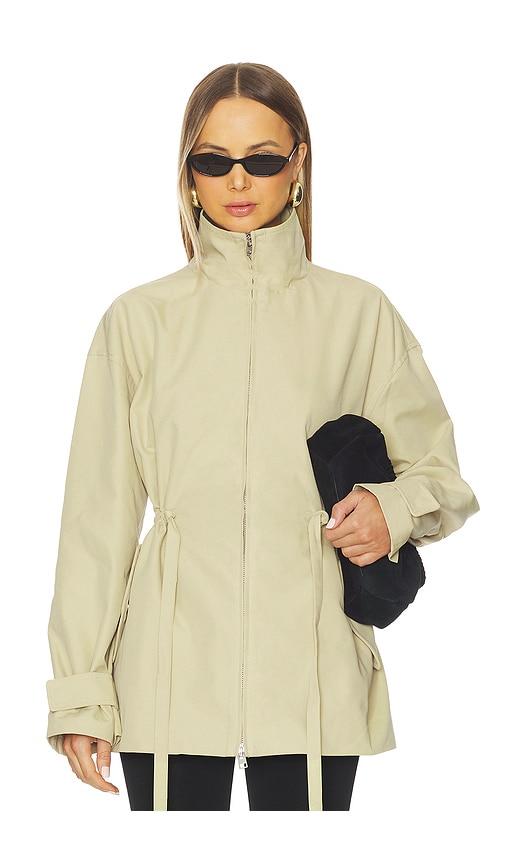 L'Academie Miki Jacket in Beige by L'ACADEMIE