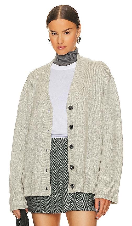 L'Academie Nalo Cardigan in Grey by L'ACADEMIE