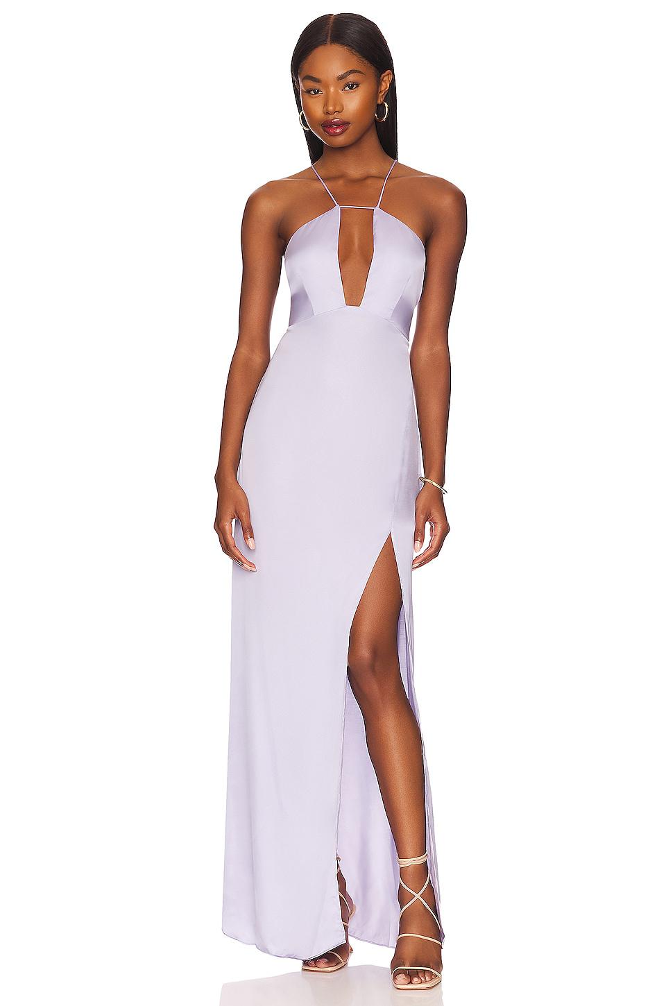 L'Academie Prisca Gown in Lavender by L'ACADEMIE